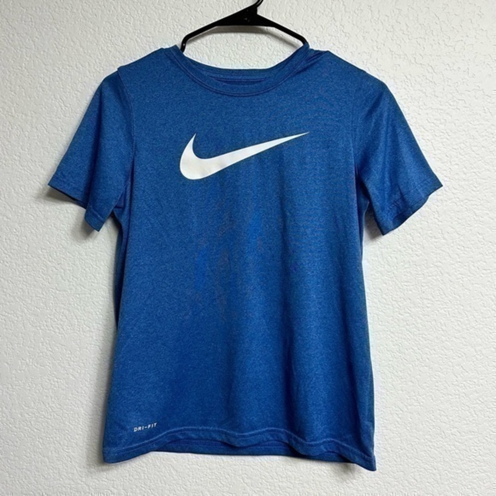 BIKE Boy’s DRI-FIT Legend Blue T-Shirt (Size L)